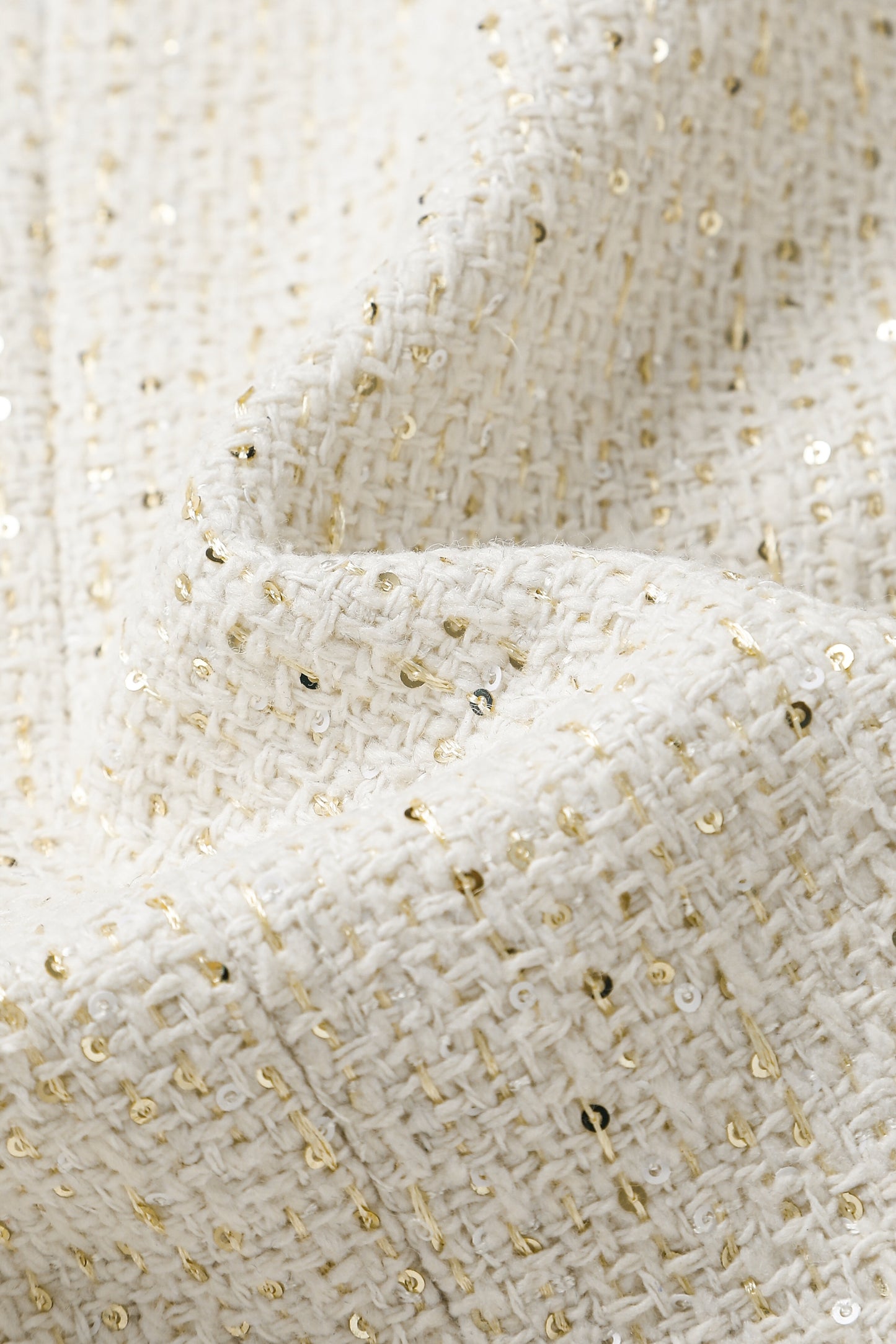 Giacca in tweed metallico