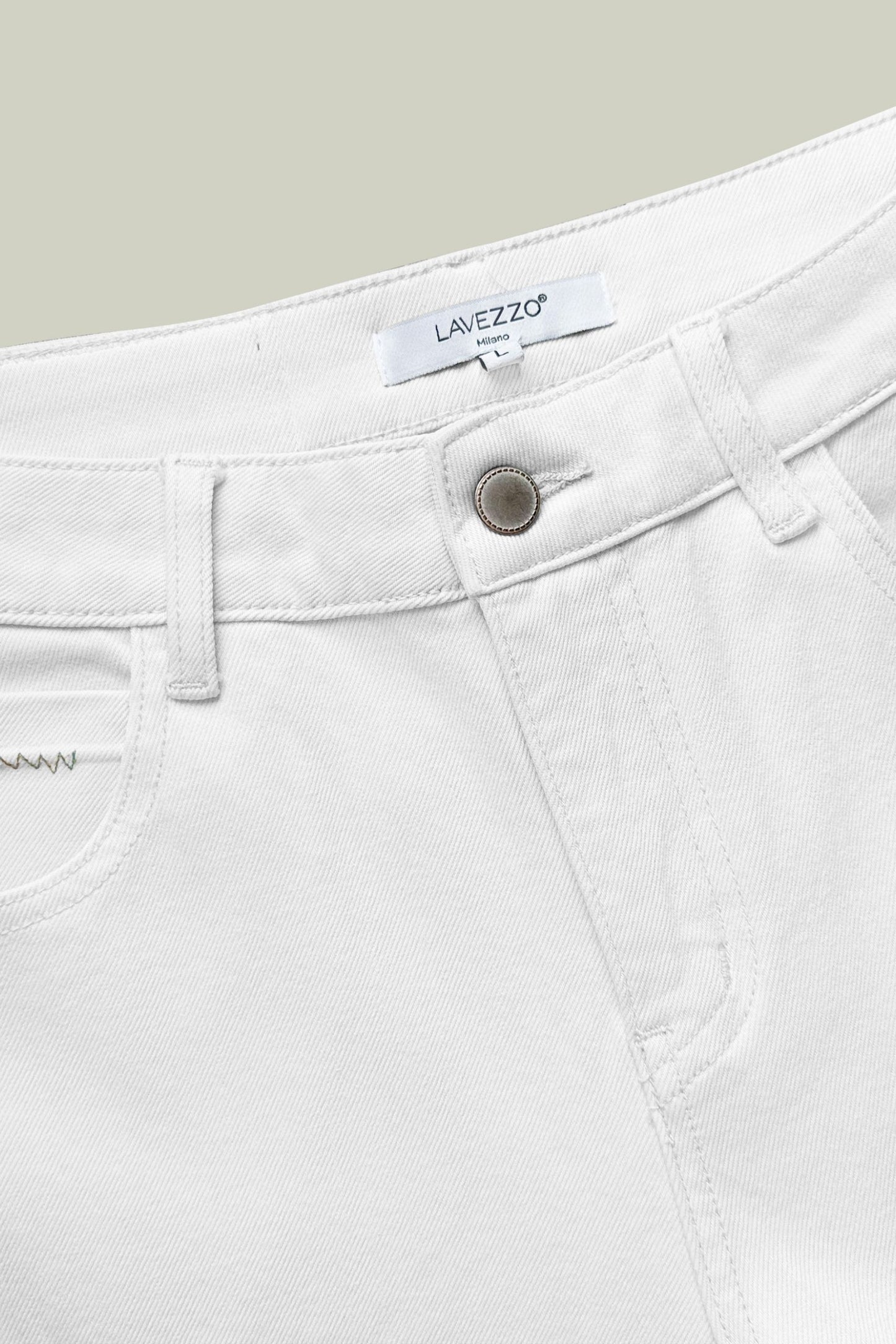 Cigarette nine-point jeans