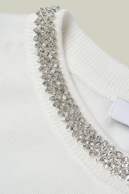  Fine-twist knitted cardigan