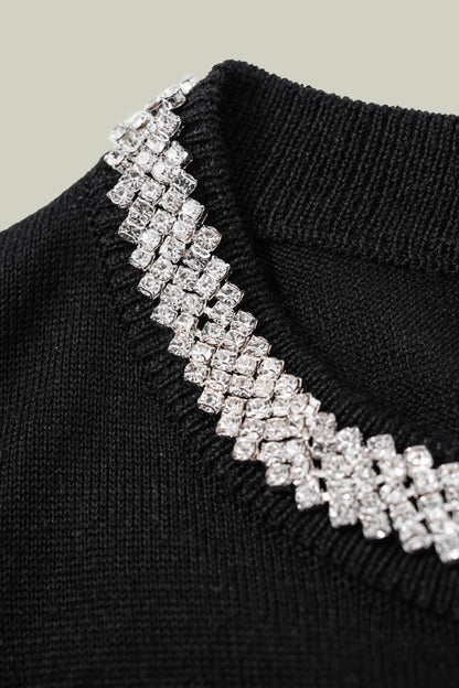  Fine-twist knitted cardigan