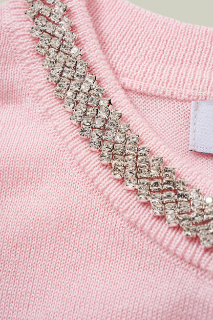 Fine-twist knitted cardigan