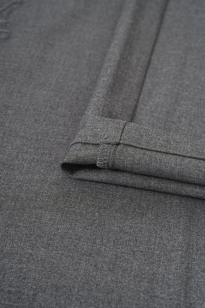 Pantalone con inserto in pizzo