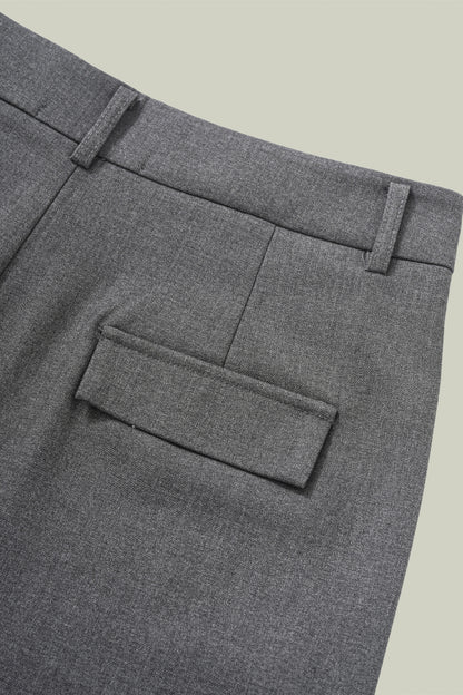 Pantalone con inserto in pizzo