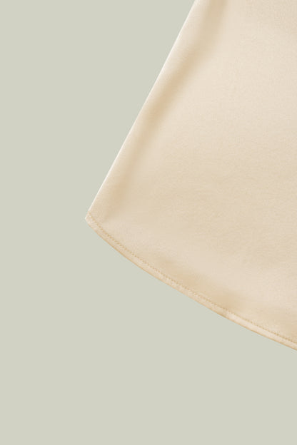 Satin silk top
