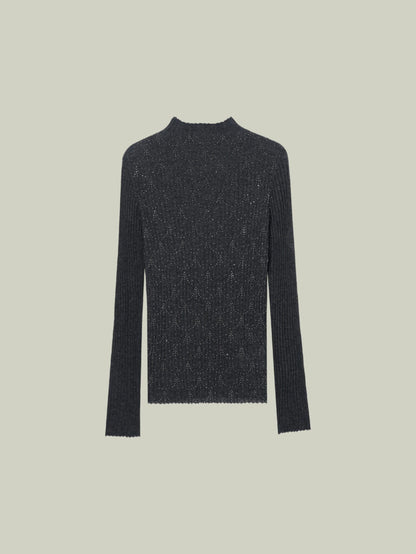 Maglia in lana con strass