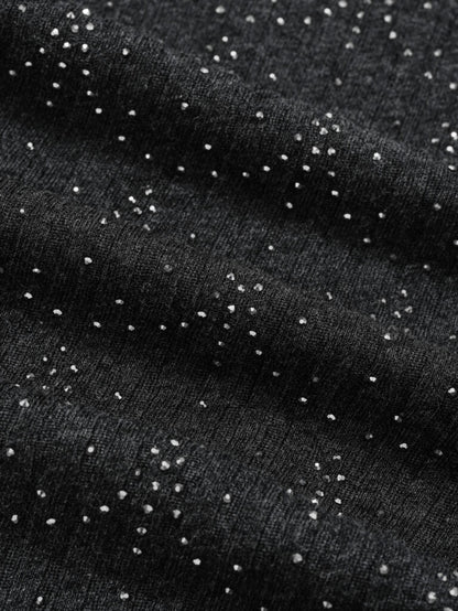 Maglia in lana con strass