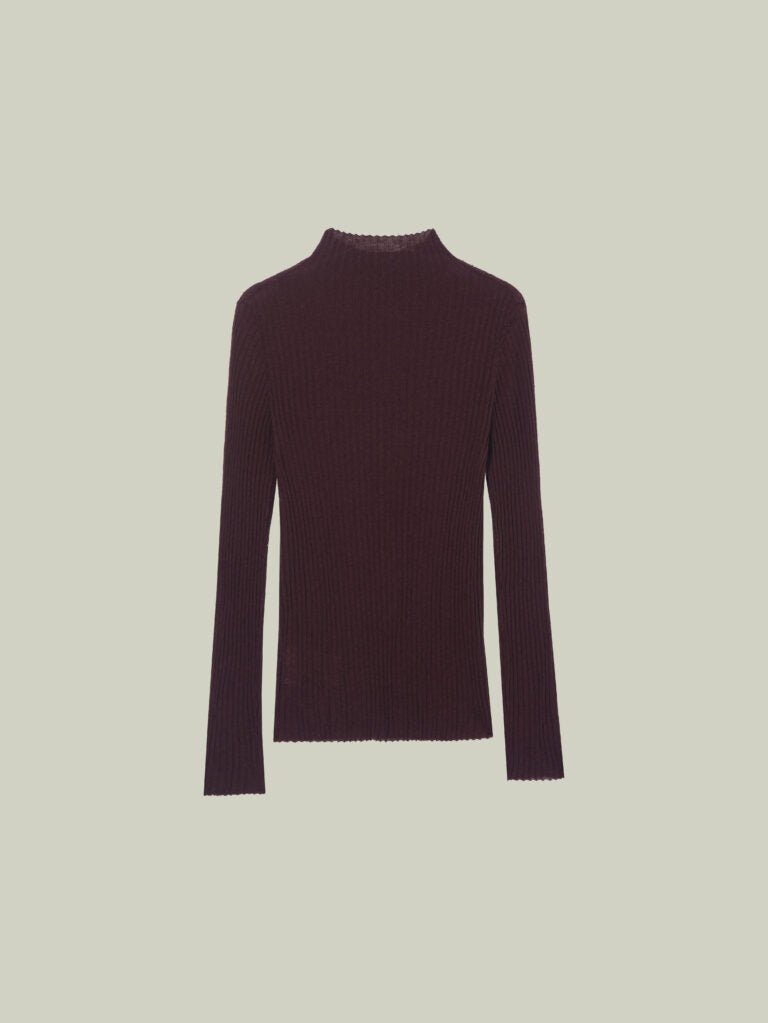 Maglia in lana con strass