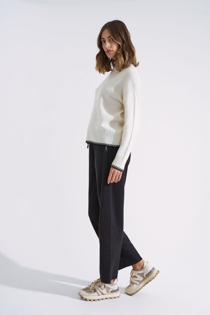 Wool and cashmere sweater