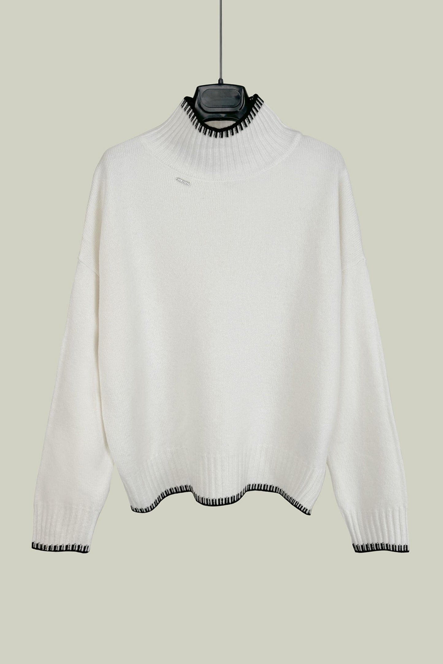 Wool and cashmere sweater