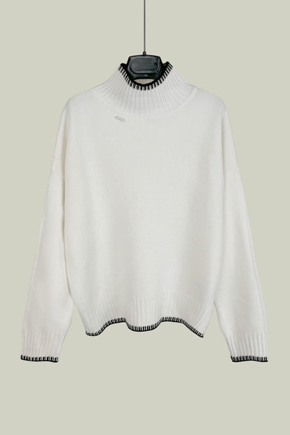 Wool and cashmere sweater