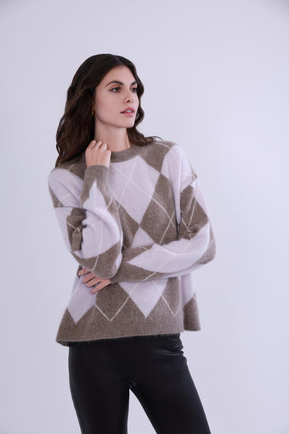  Oversized wool-cashmere sweater