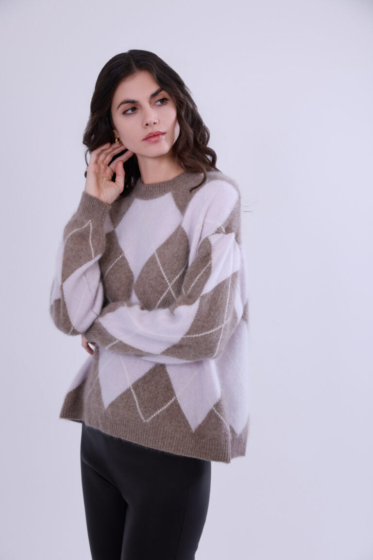  Oversized wool-cashmere sweater