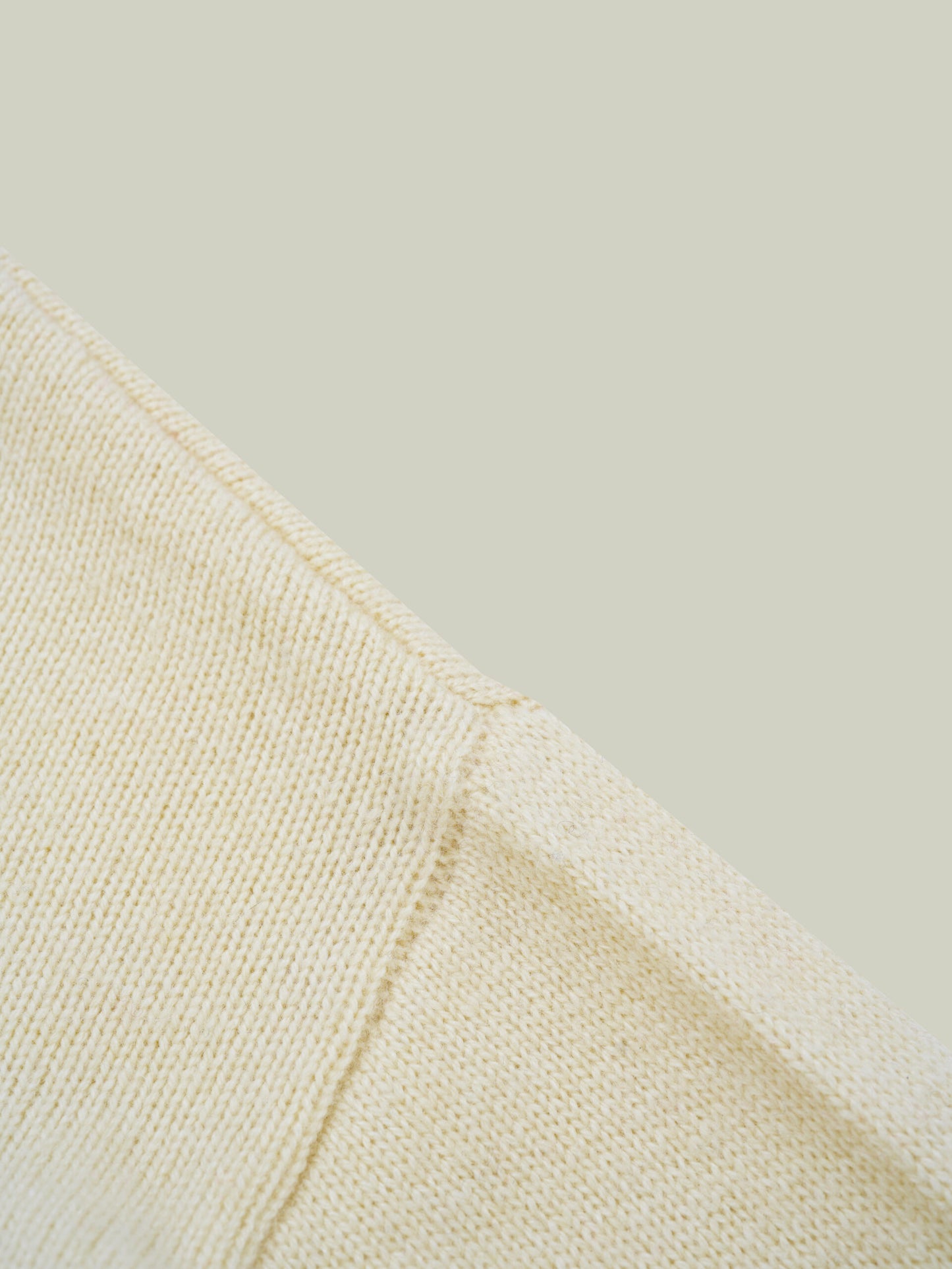  Yak wool embroidered logo sweater