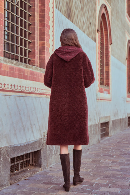 Cappotto lungo lana