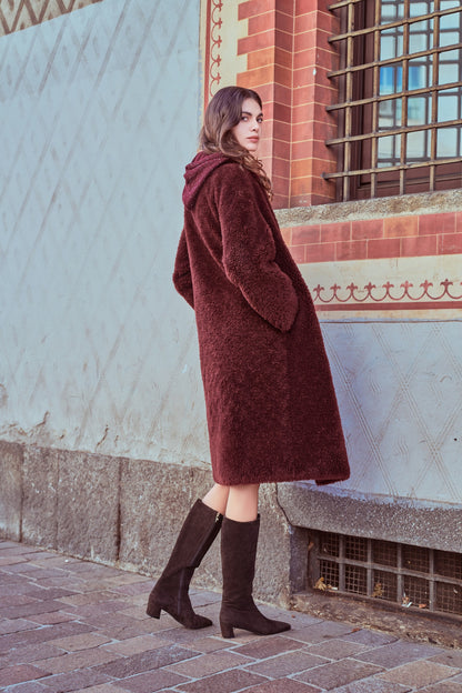 Cappotto lungo lana