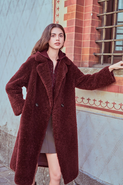 Cappotto lungo lana