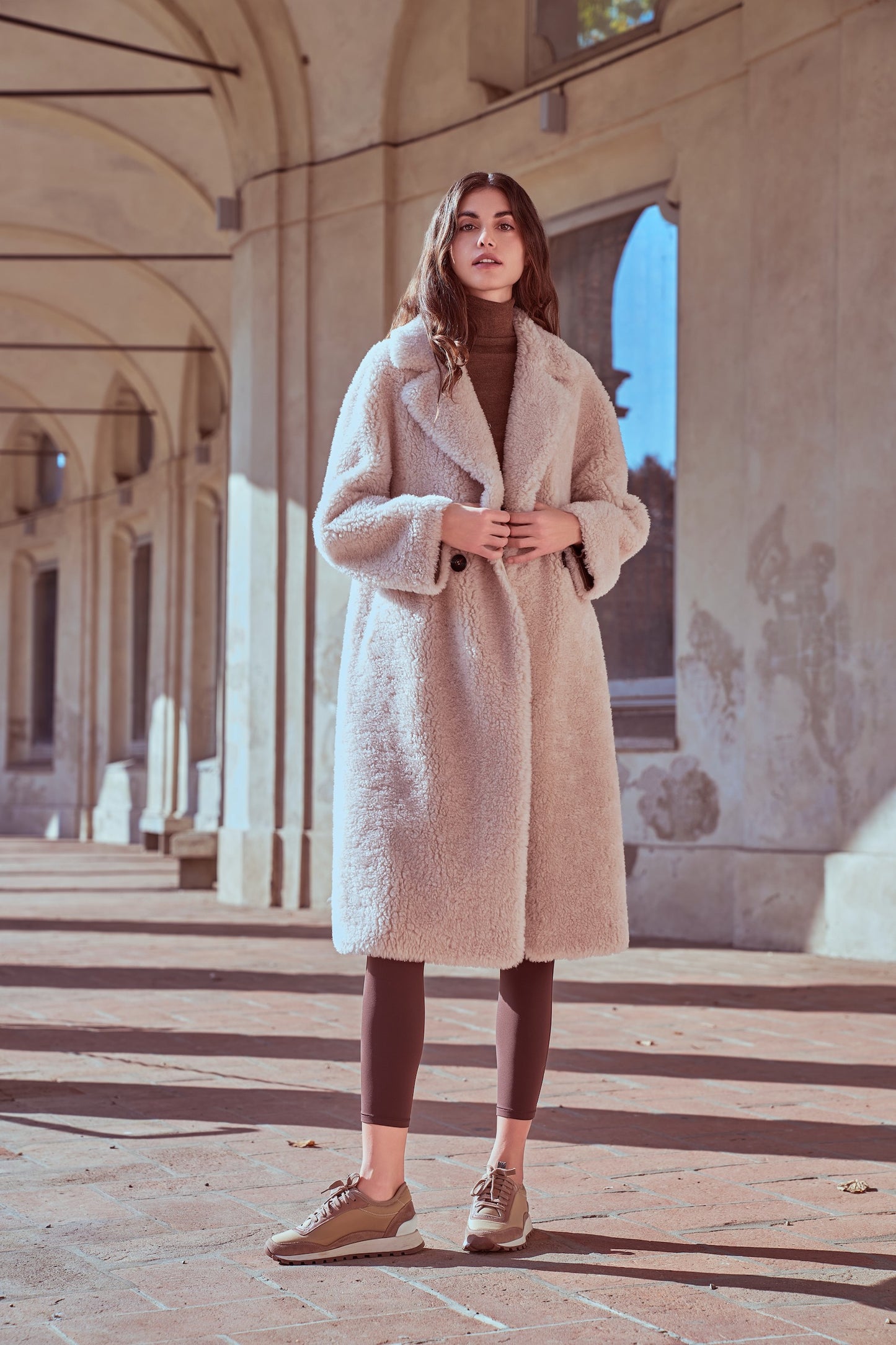 Cappotto lungo lana