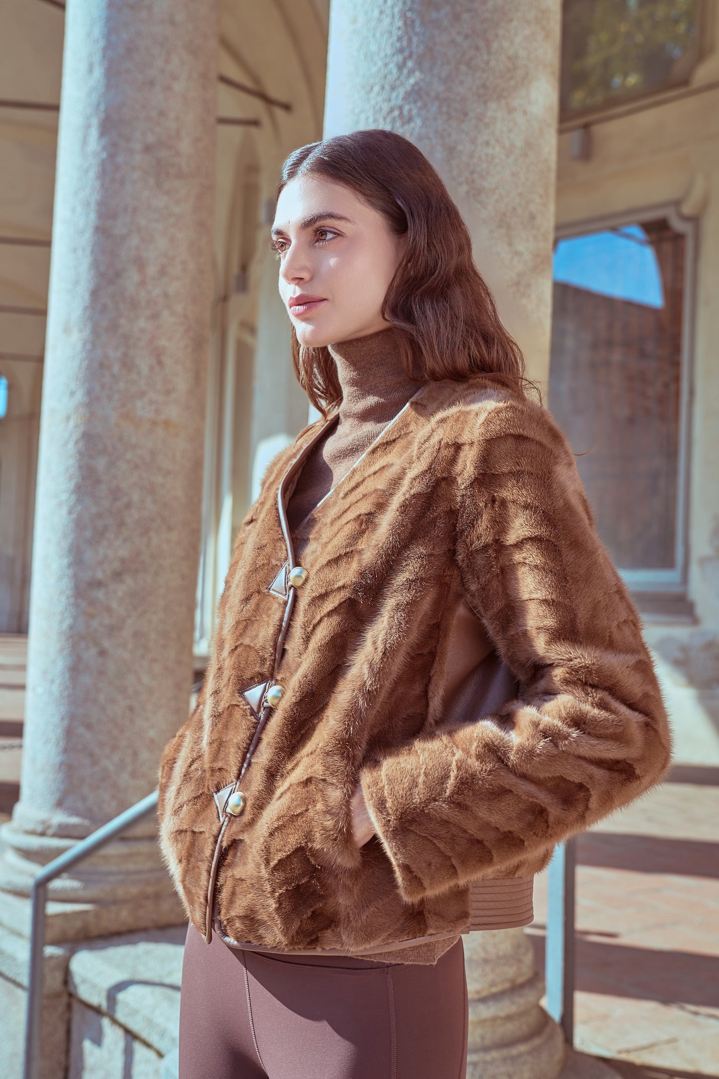 Cappotto in visone