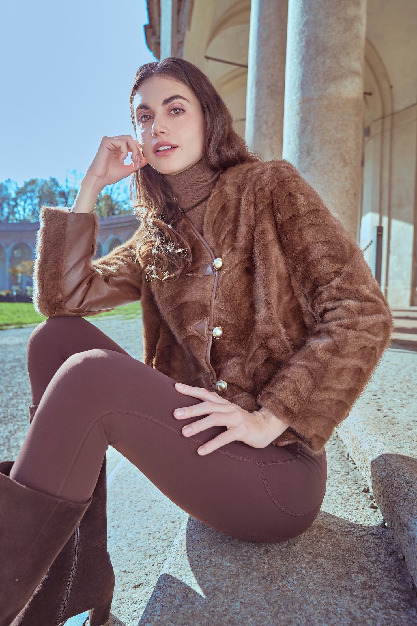 Cappotto in visone