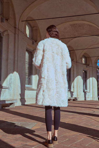 Cappotto in pelo lungo