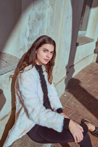 Cappotto in pelo lungo