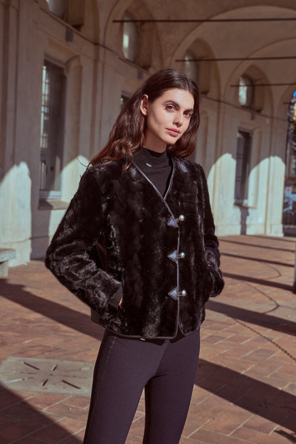Cappotto in visone