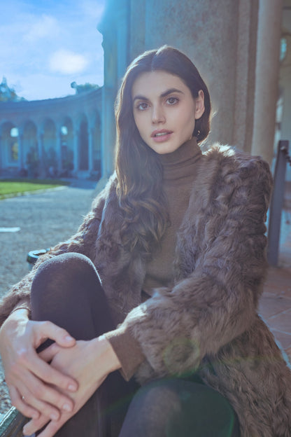 Pelliccia stile tailleur