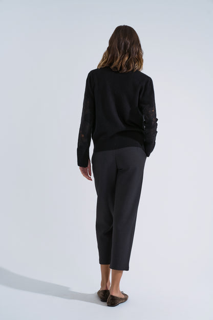 Pantalone classico alla caviglia