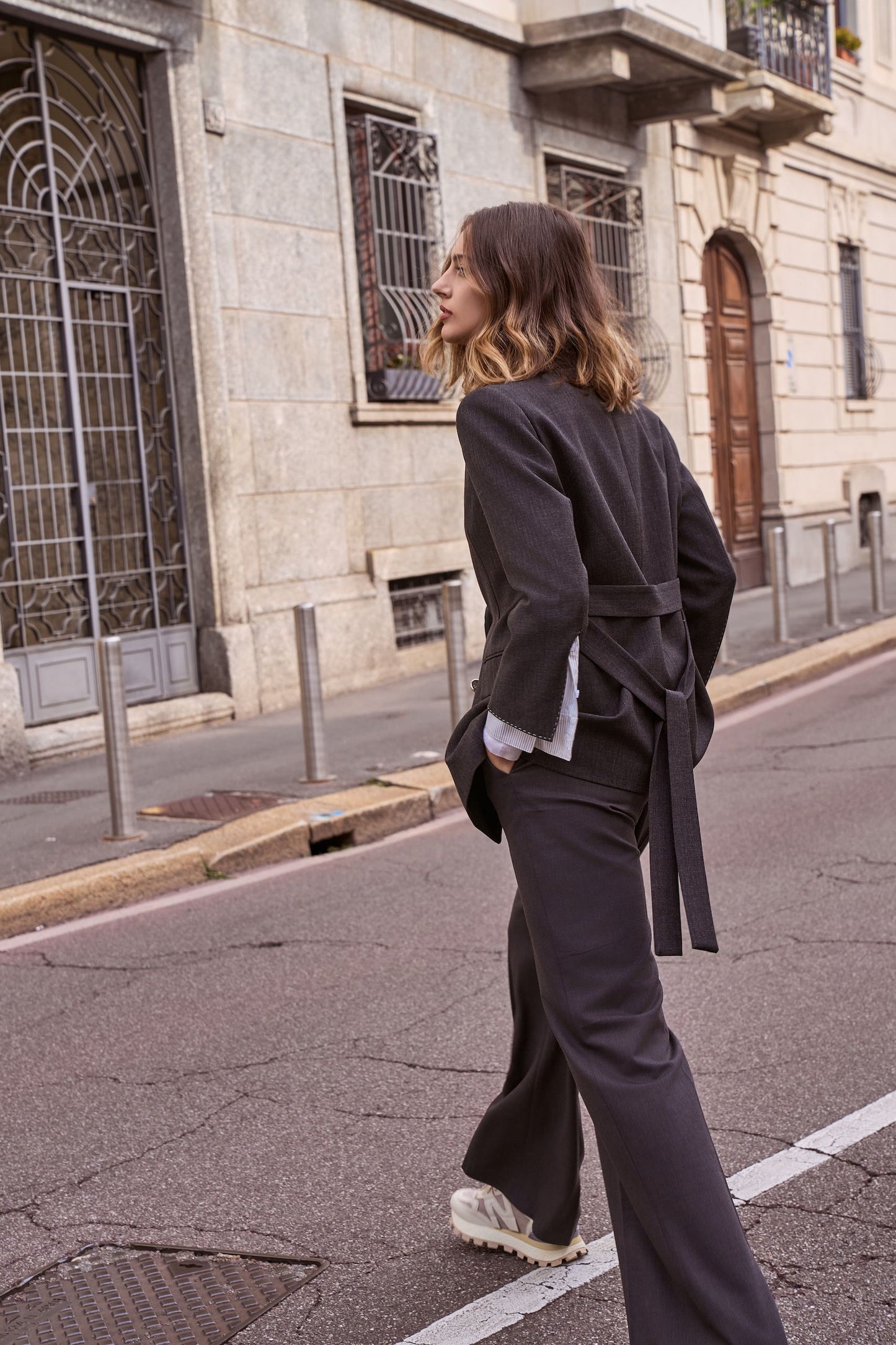 Wool trousers