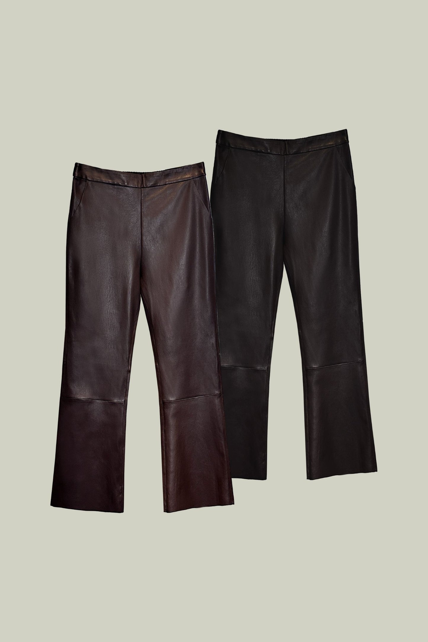 Pantalone in pelle