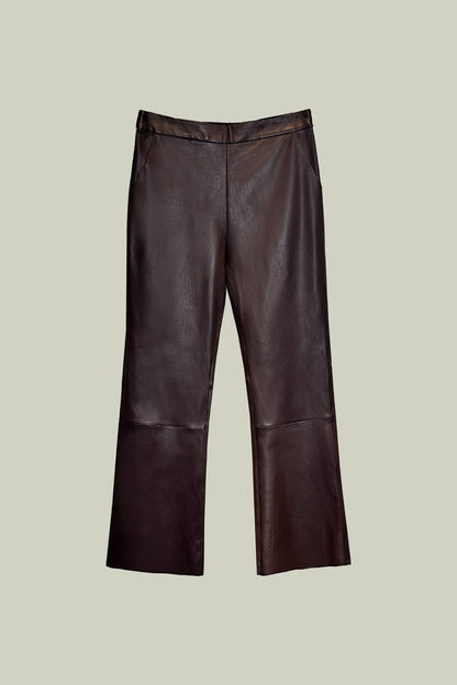 Pantalone in pelle