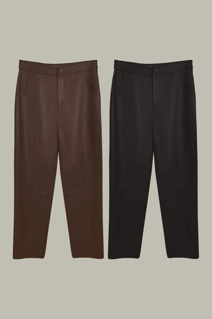 Pantalone in pelle di pecora
