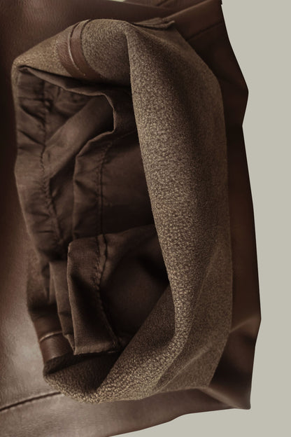 Pantalone in pelle di pecora