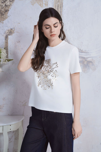 Maglia in puro cotone
