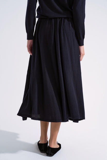 Wool skirt