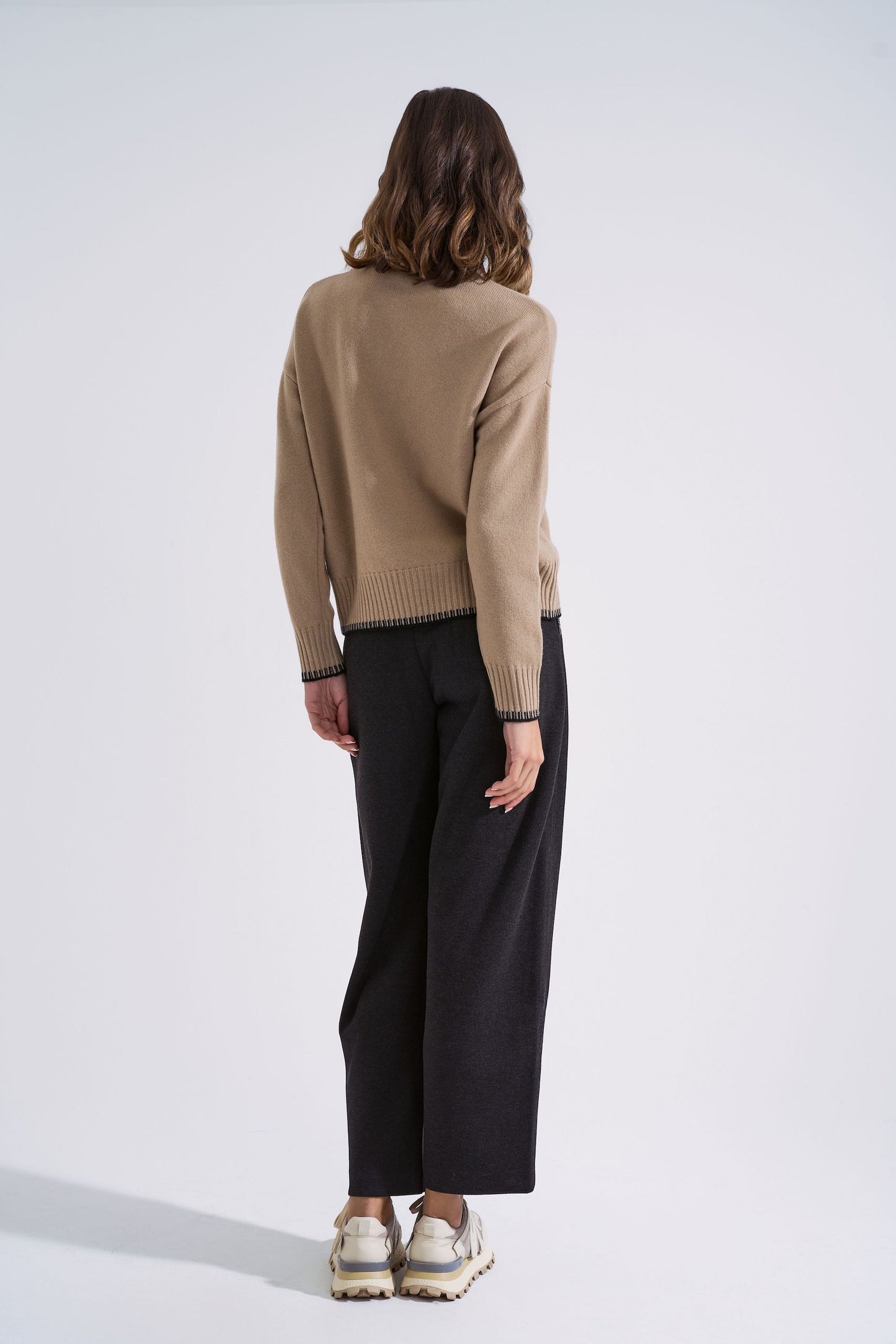 Wool and cashmere sweater