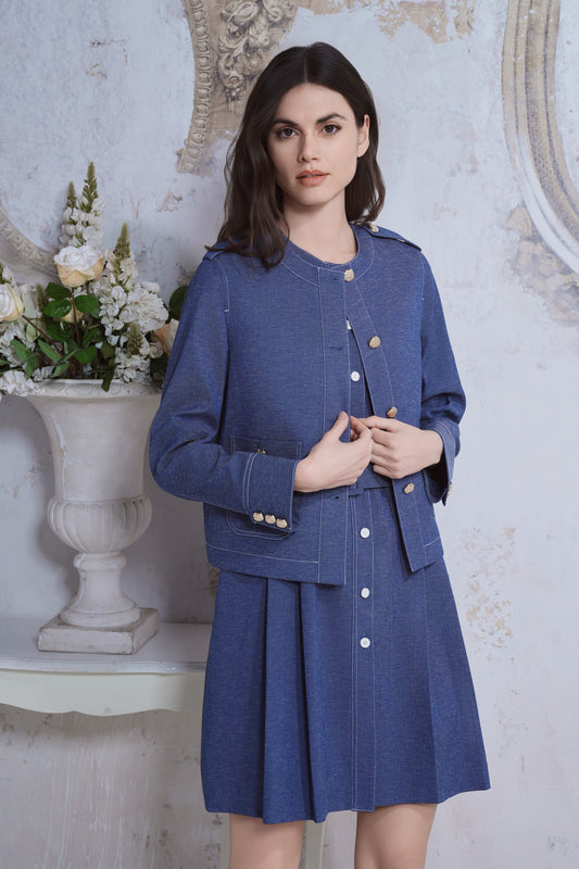 Round neck jackey