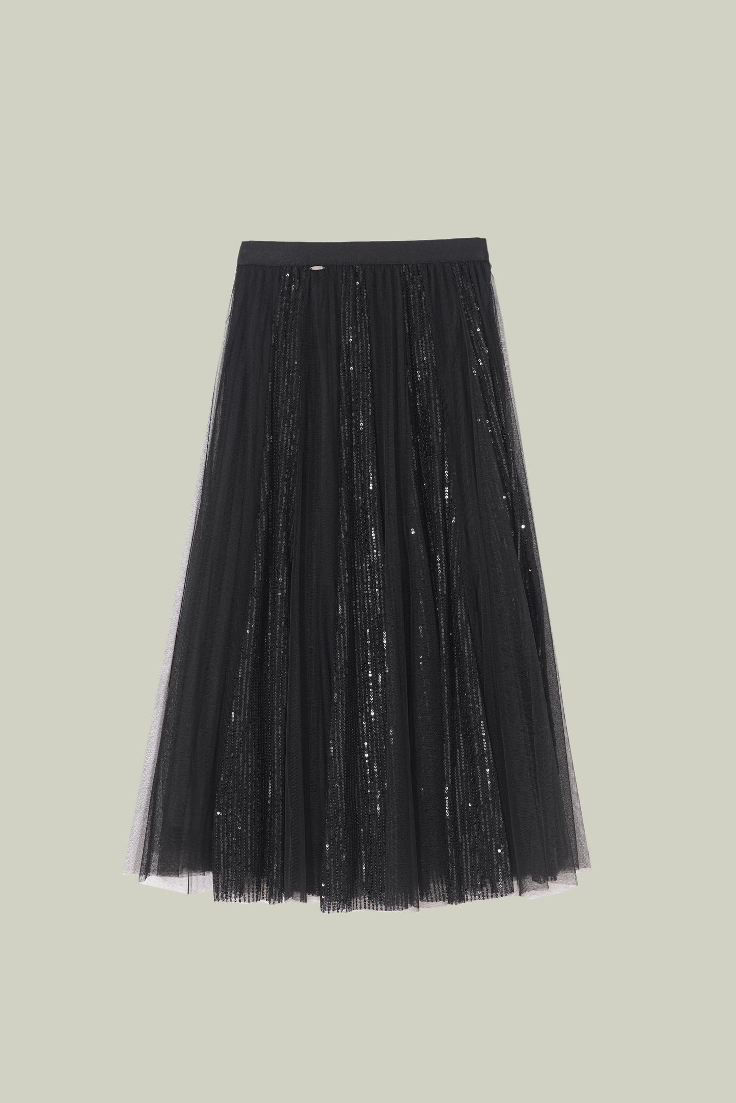 Tulle and sequin skirt