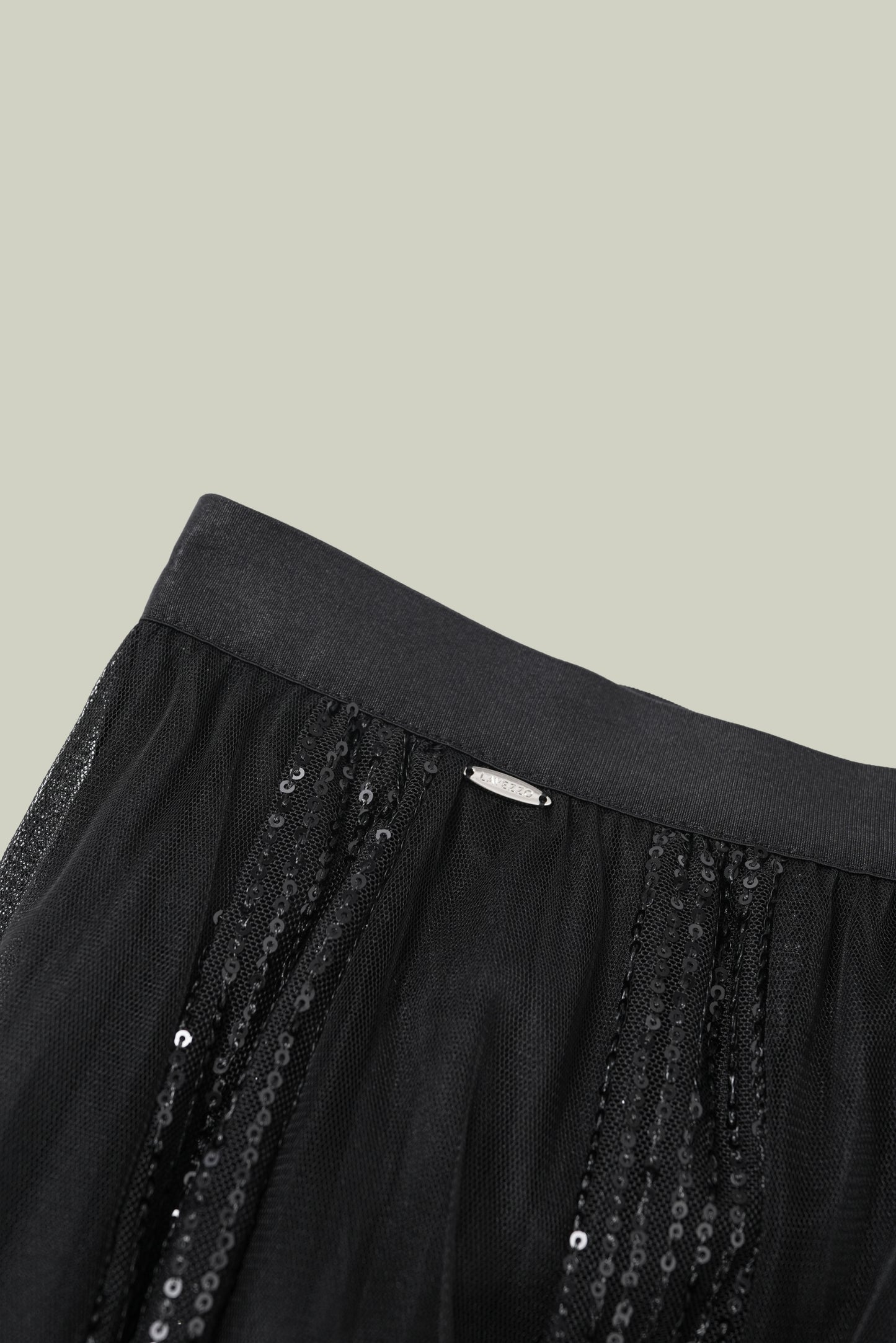 Tulle and sequin skirt