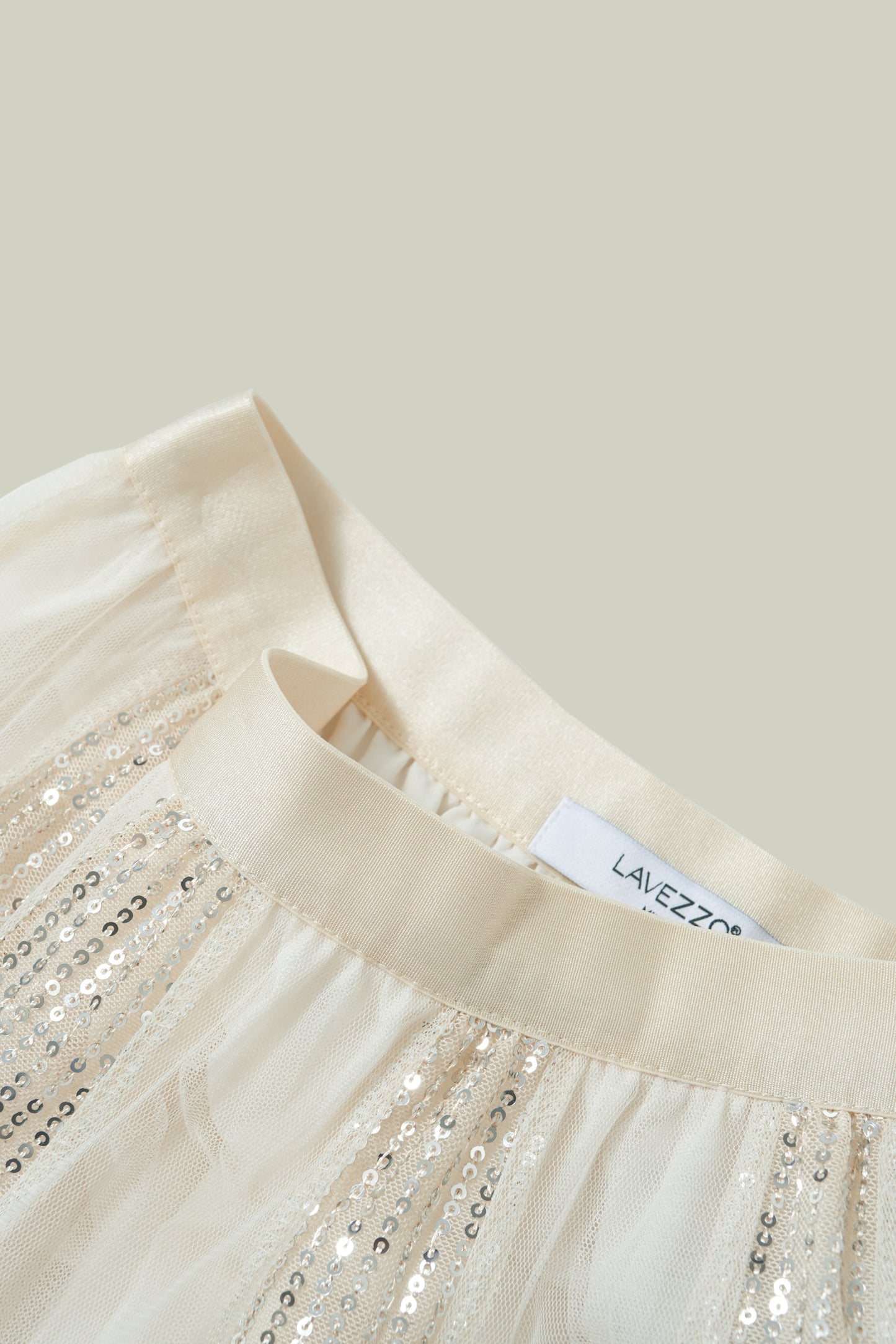 Tulle and sequin skirt