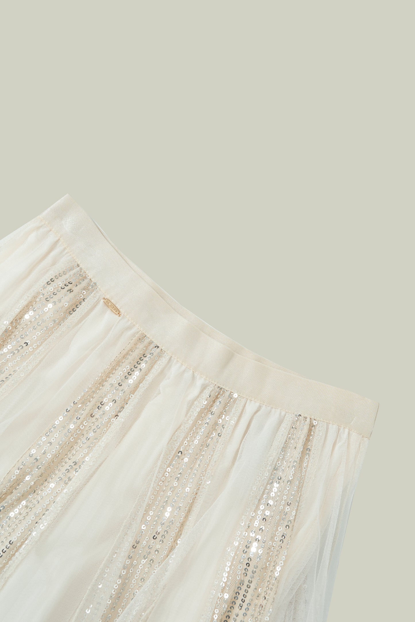 Tulle and sequin skirt