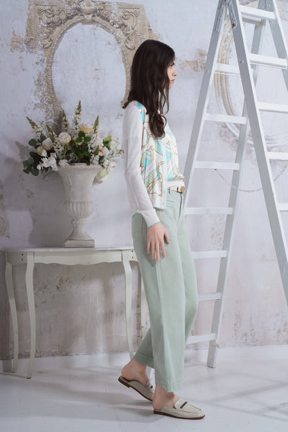 Silk cardigan