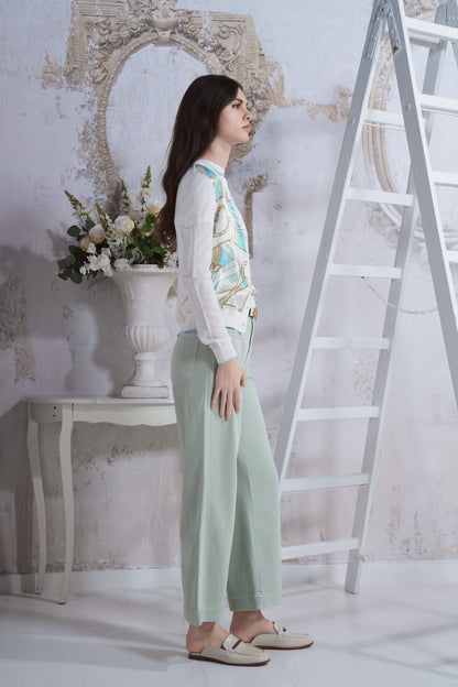 Silk cardigan