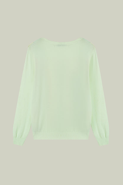 Cardigan in seta stampata