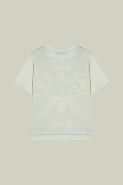 Silk t-shirt
