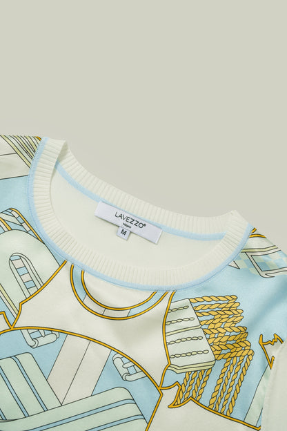 Silk t-shirt