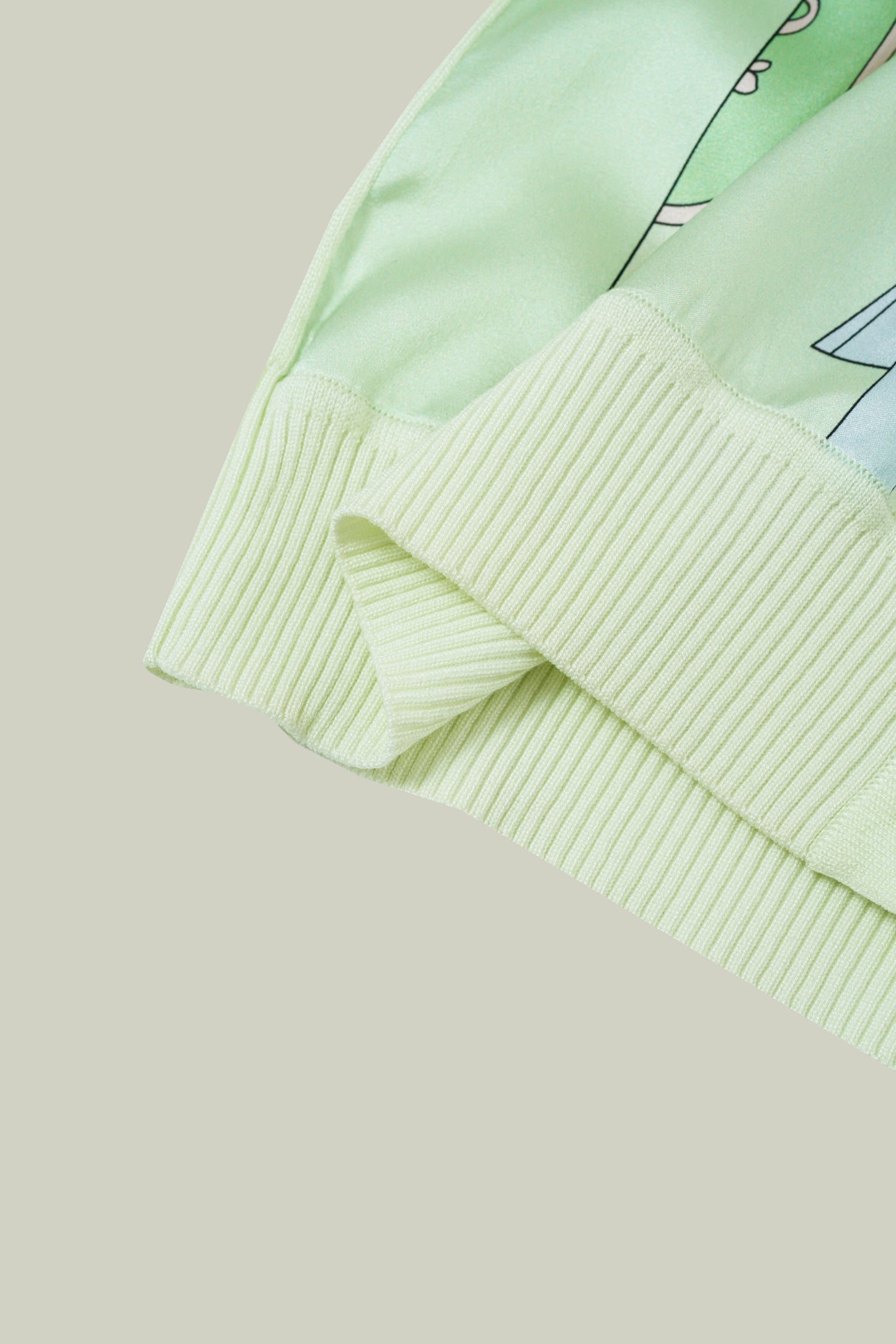Maglia in seta stampata