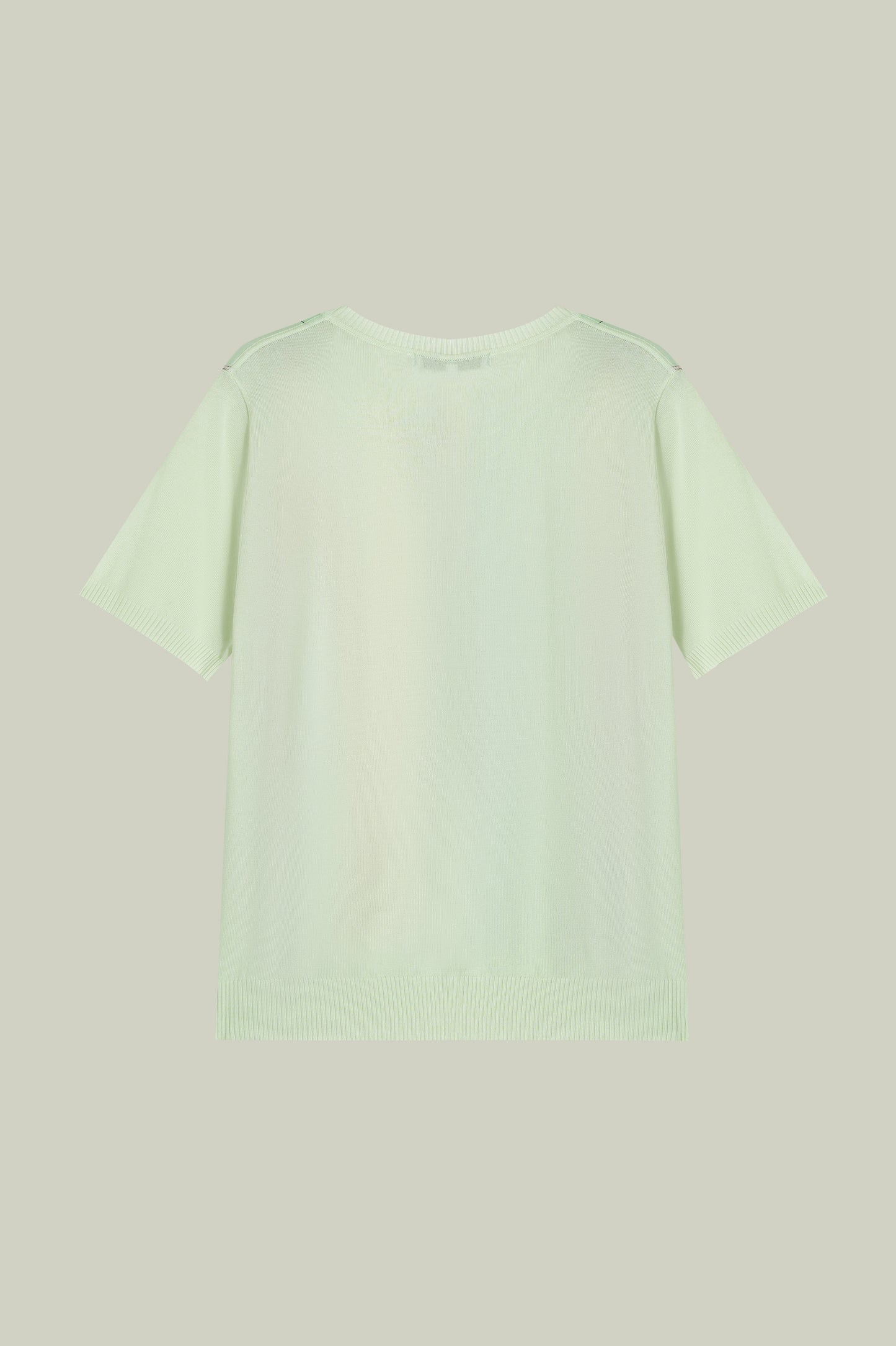Maglia in seta stampata