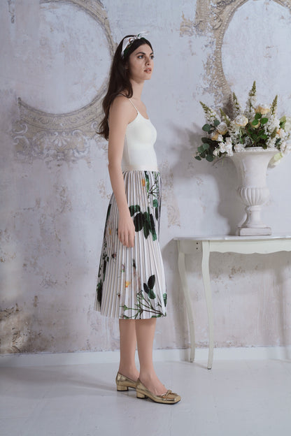 Pleated skirt