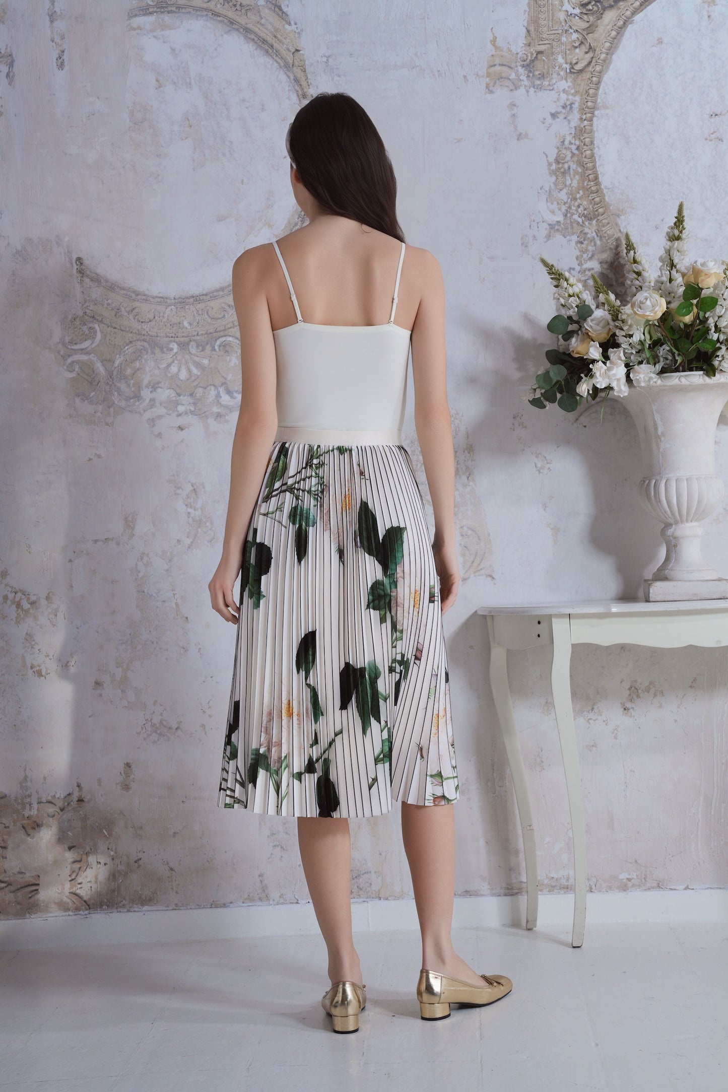 Pleated skirt